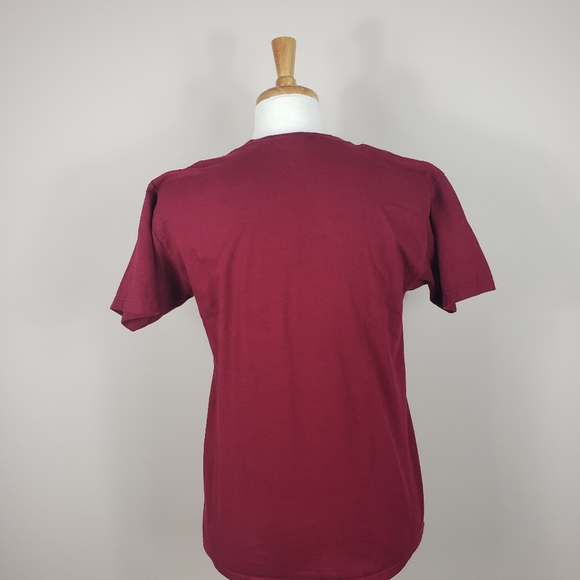 VOLCOM MEN T-SHIRT SIZE LARGE RED WINE - Picture 4 of 13